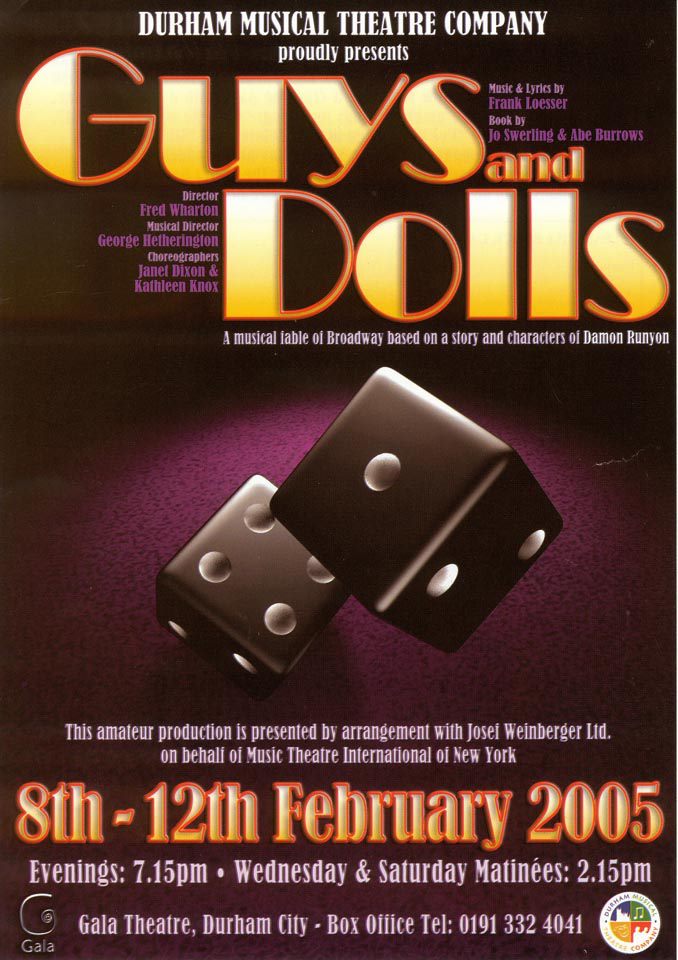 Guys and Dolls artwork