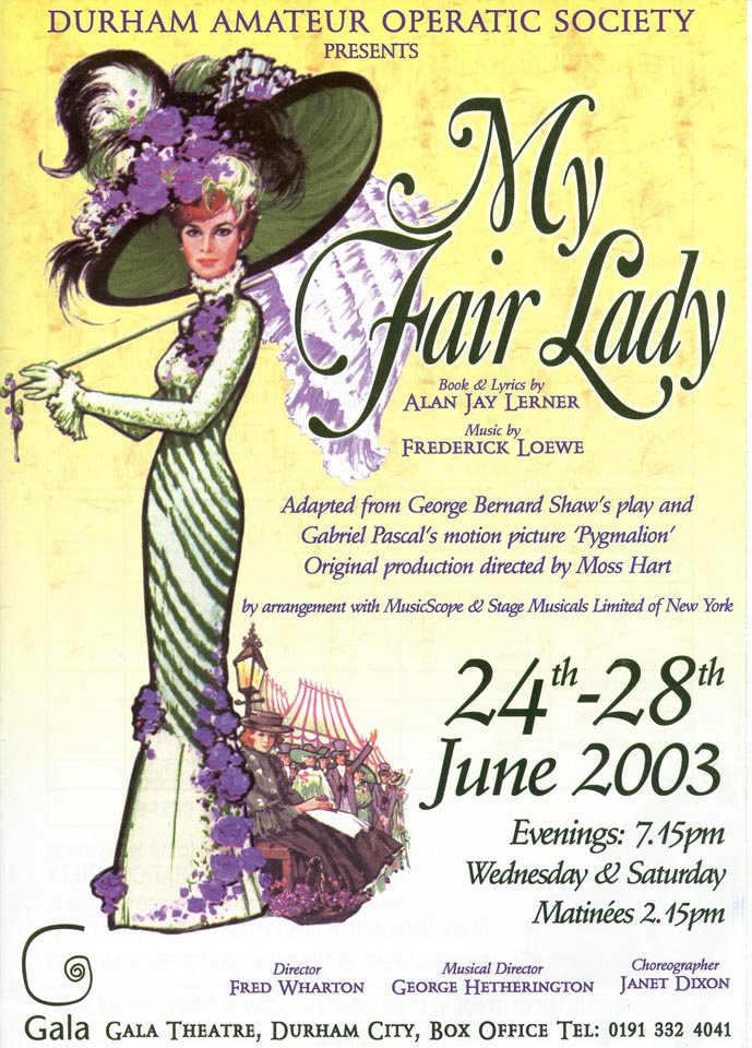 My Fair Lady artwork