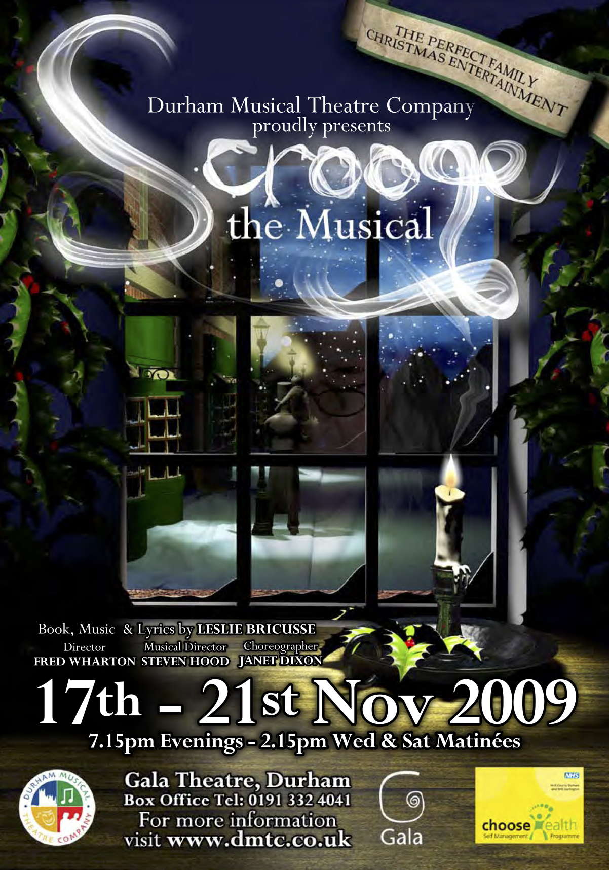 Scrooge the Musical artwork