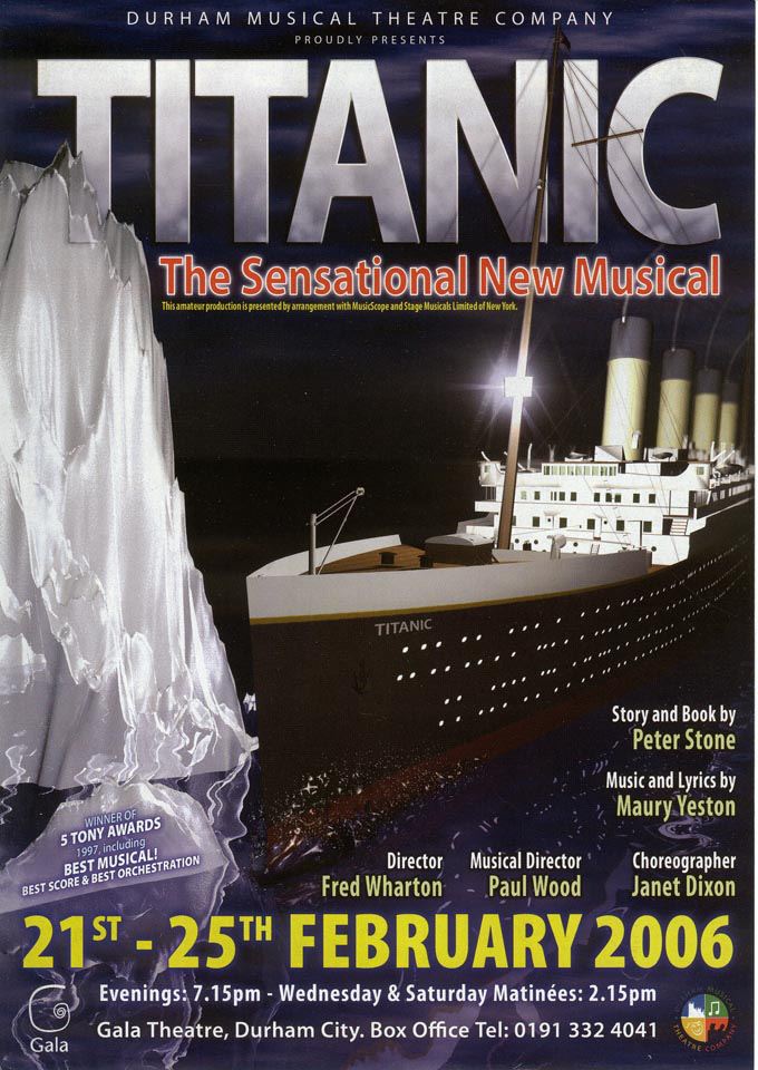 Titanic the Musical artwork