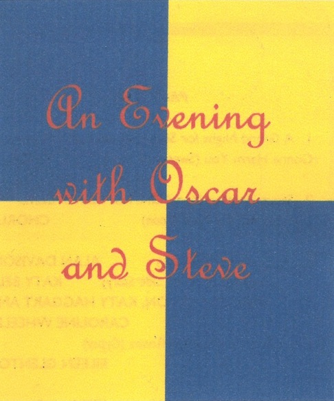 An Evening with Oscar and Steve artwork