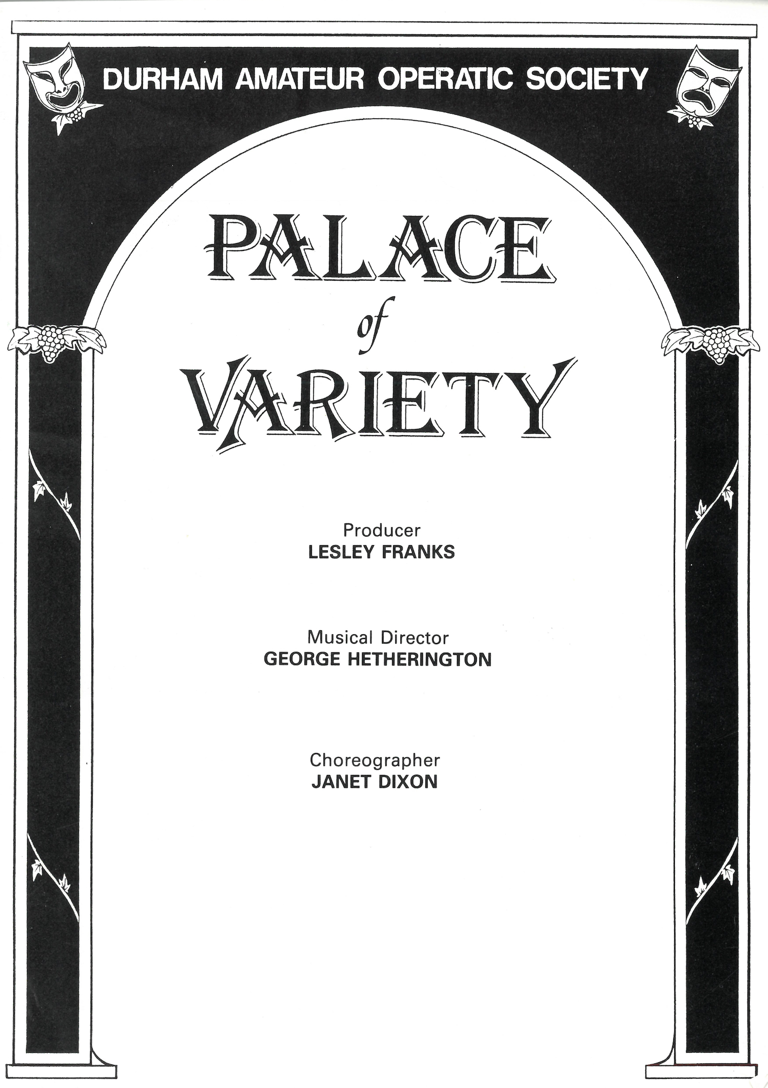 Palace of Variety artwork