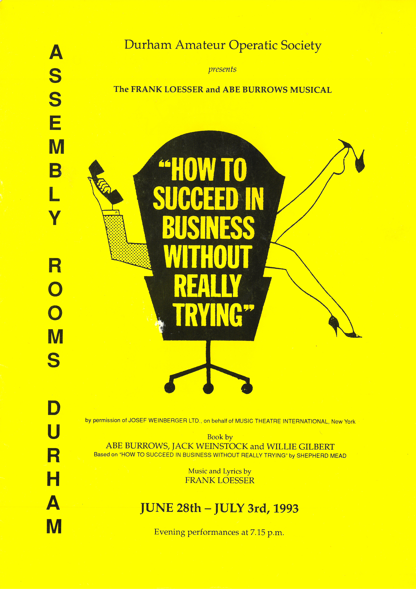 How to Succeed in Business Without Really Trying artwork